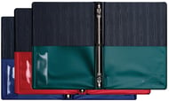 cover Model 601 Choral Folder with Rings Black with Expanded Pockets Not Imprintable